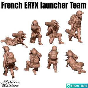French ERYX Launcher team – 28mm