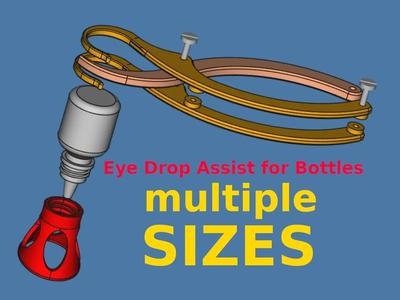 Eye Drop Assist for Bottles