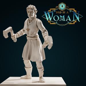 Half-Orc Ranger – Zanda – 28/32mm and 75mm