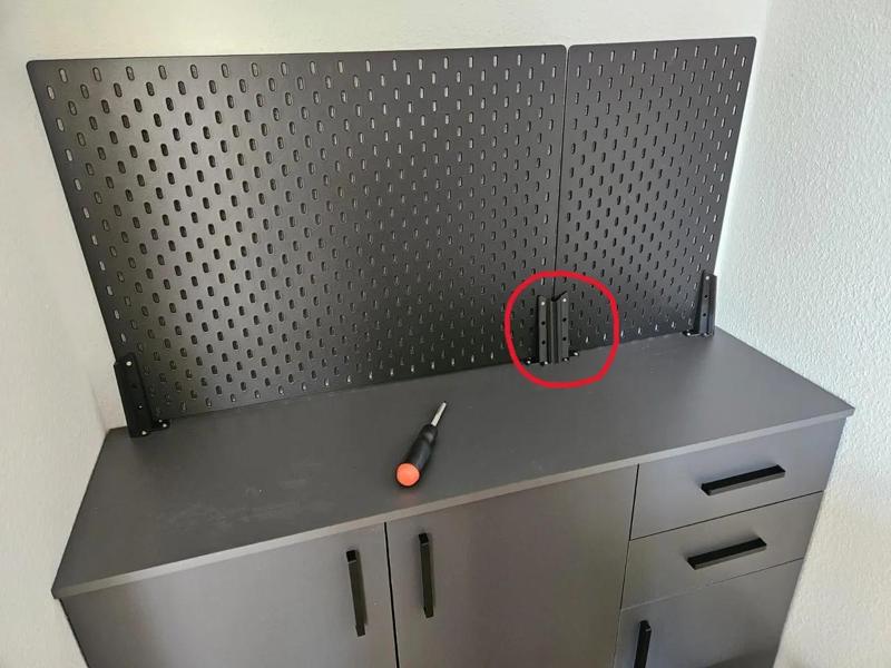 Skadis Desk Mount Board Connector