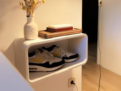 Shoe, CD and Book organiser – contemporary