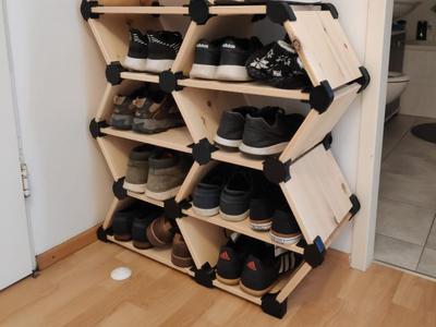 Honeycomb Shoe Rack Connectors
