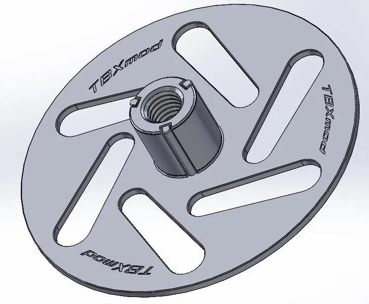 Adjustable FDM Mini Spool Adapter