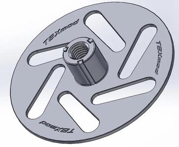 Adjustable FDM Mini Spool Adapter