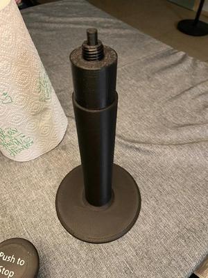 Küchenrollenhalter mit Stop Funktion Verbesserte 23 und 26cm Version   
