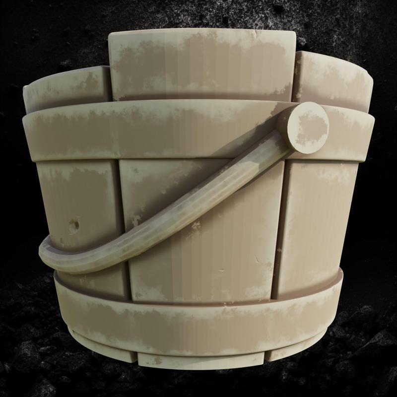 Wood Bucket 2