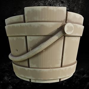 Wood Bucket 2