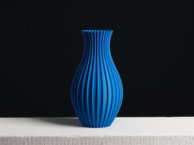 Nordic Vase with Stripes, Vase Mode
