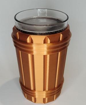 Pint Glasss Koozie – Planked
