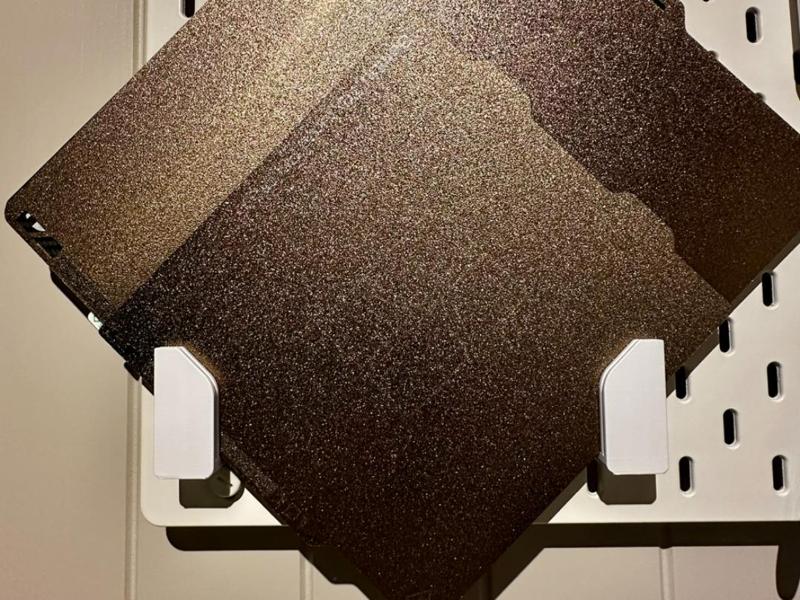 Ikea Skadis build plate holder (1-8 plates)