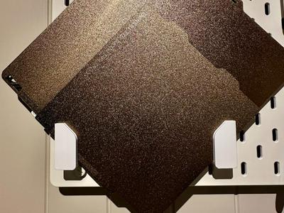 Ikea Skadis build plate holder (1-8 plates)