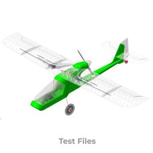 Craycle Ranger V3 RC FPV Trainer Plane – Test Files