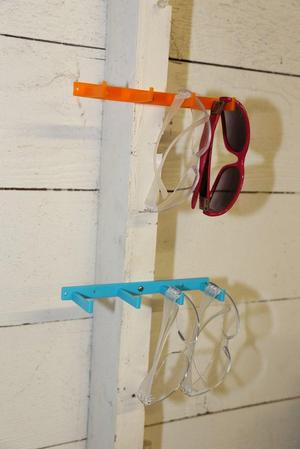 Safety Glasses Rack