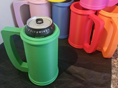 Monster Can Tankard (Holster) (500ml Can)