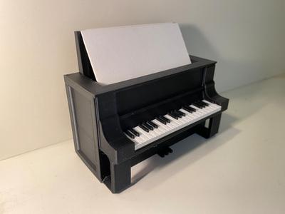 Piano Business Card Holder