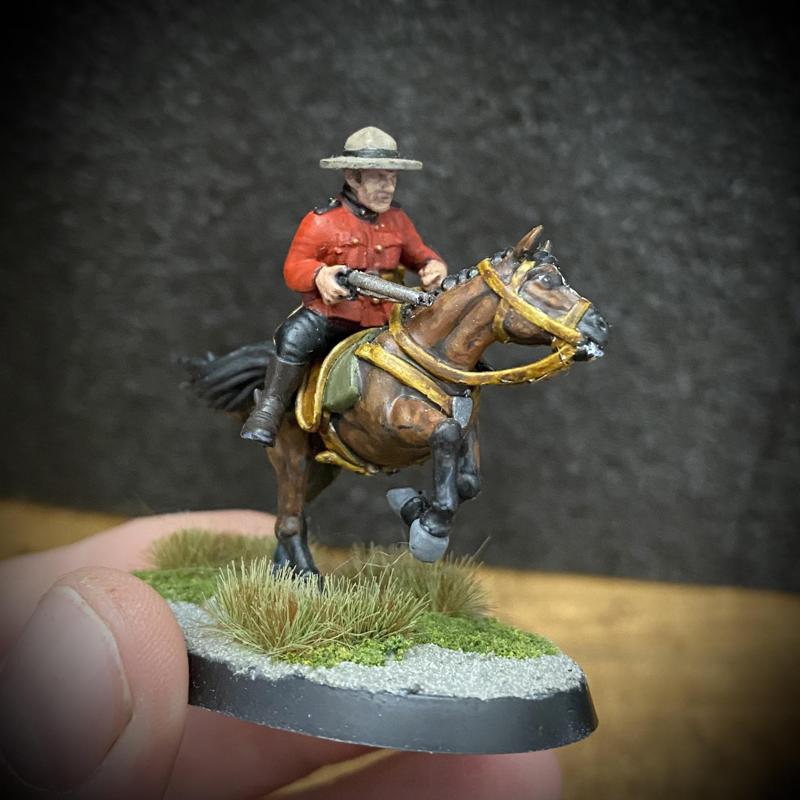 Canadian Scarlet Dragoons – Mounted