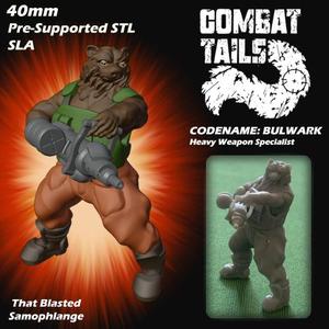 Combat Tails - Bear Soldier