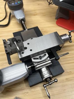 Cross slide holder for watchmaker lathe CZ50