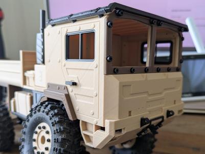 TRX4M offroad cargo truck -cab w. ext wheel arches