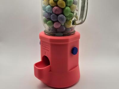 Mason Jar Candy Machine