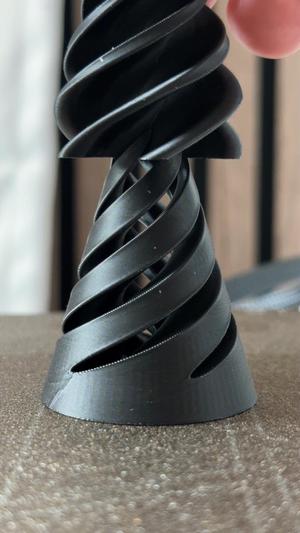 Spiral fidget cone