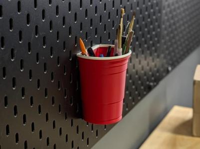 ikea skadis solo cup