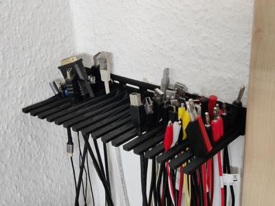 Wall Mount Cable Hanger / Organizer