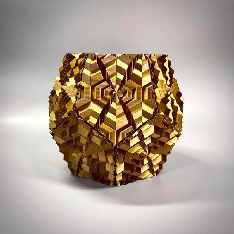 Dodecahex Ripple Vase