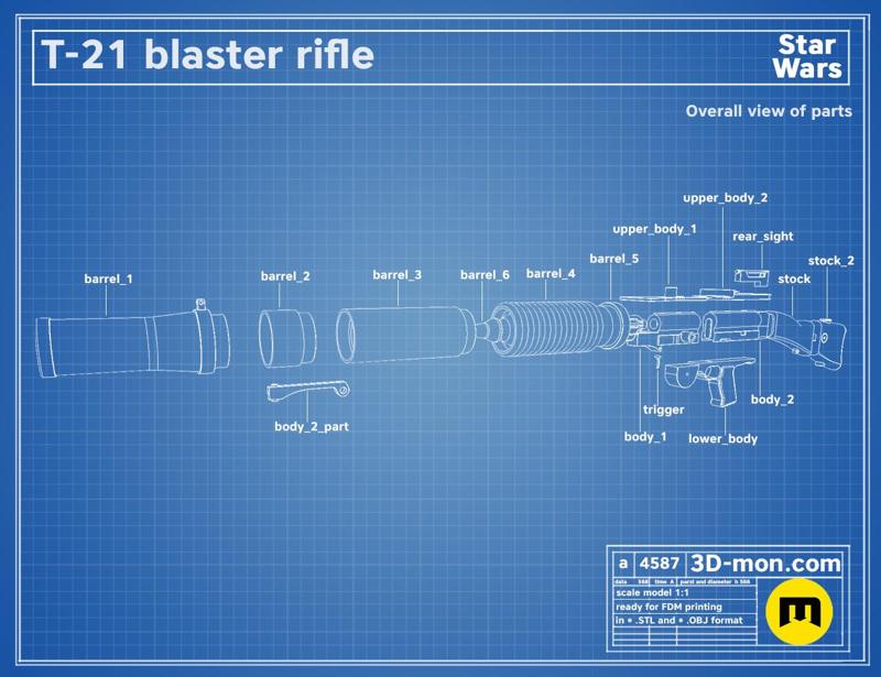 T-21 Blaster Rifle