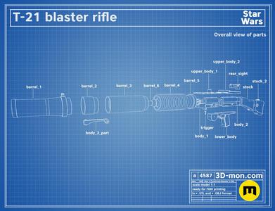 T-21 Blaster Rifle
