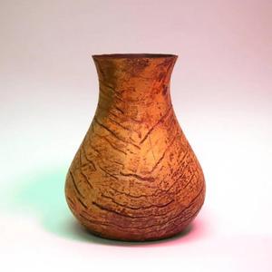 Weathered Wood Vase