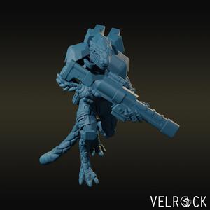 Reptilian Soldier Rifleman V3