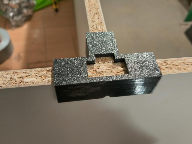 Tshape clamp , jig for cabinet mount