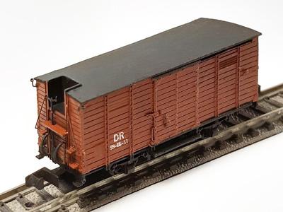 TTm – Car 99-06-51 (ex NWE 333, ex 99-02-05) – Equipment Car for the Fire Train in the Selke Valley