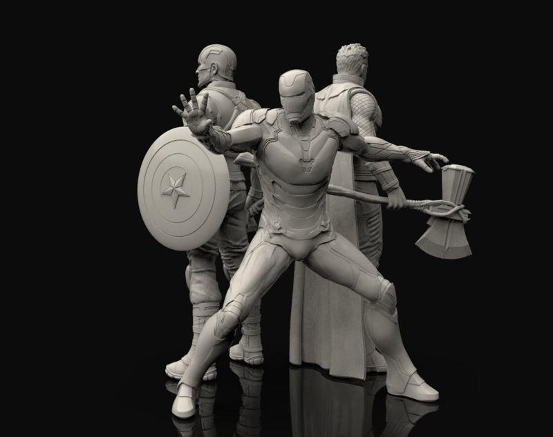 Avengers Statues Bundle