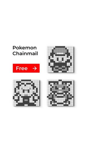 Pixel Chainmail – Pokemon Collection