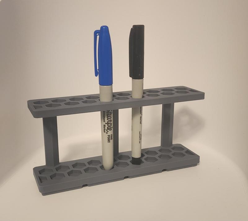 Sharpie Organizer Solid and 1×4 Gridfinity Base
