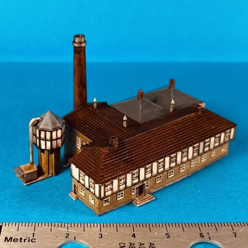 Brewery – 1/500 model for small scale wg and t-scale trains