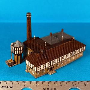 Brewery – 1/500 model for small scale wg and t-scale trains