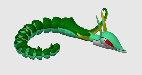 Articulated Pokémon Serperior