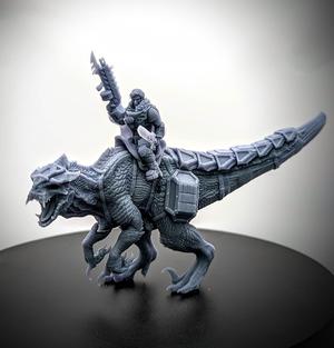 Barded Tyrannosaur