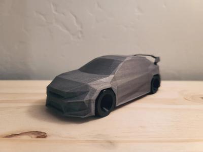 Remastered – Low Poly Honda Civic Type R