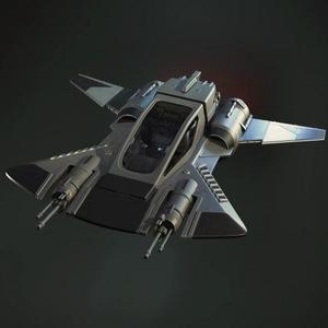 Pirate Snub Fighter STL files for 3D printing | Assembly Model