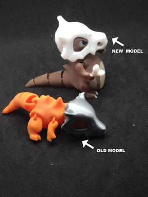 Articulated Cubone Toy