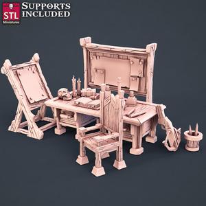 Vampire Hunter Desk