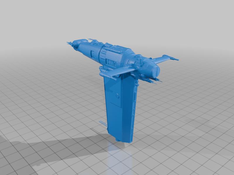 Resistance Bomber – Starfortress Scaled for x-wing miniatures