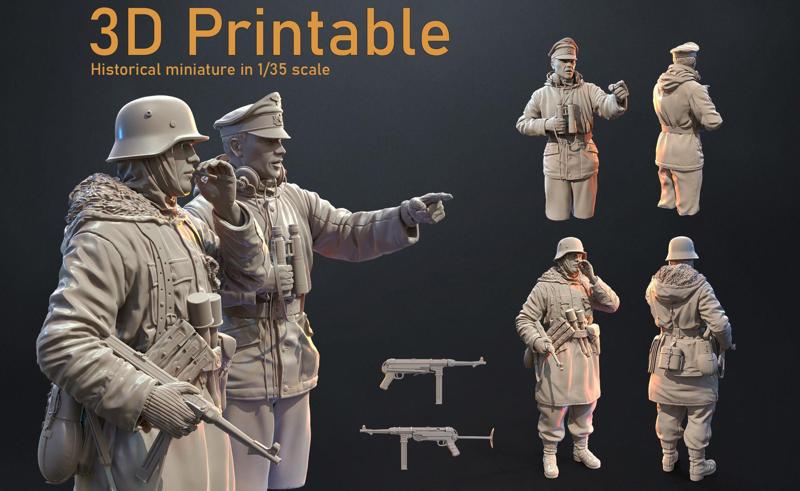 GERMAN SOLDIERS 1 35 SCALE