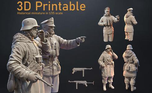 GERMAN SOLDIERS 1 35 SCALE
