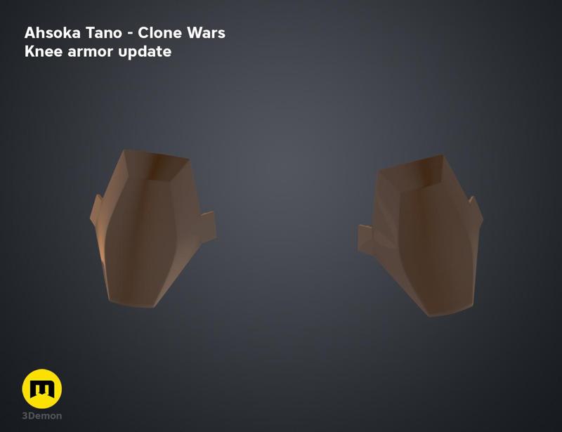 Ahsoka Tano – Clone Wars Lower Leg Armor