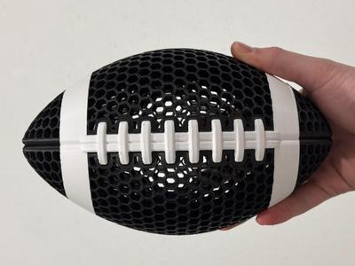 Airless Football with Display Stand